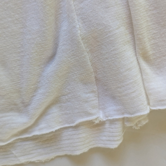 Free People Ivory Embroidered New World Kaftan Top Boho Flowy Festival Vibes S - Picture 13 of 14